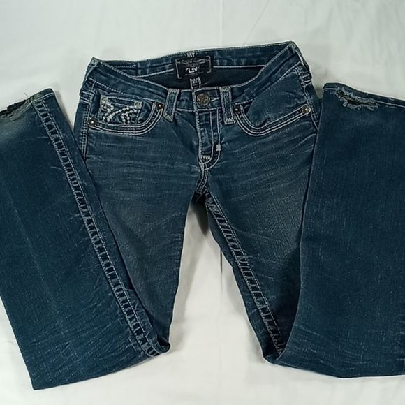 Big Star Liv style women's 27R vintage mid rise stretch bootcut jean 5 pocket - Picture 1 of 16